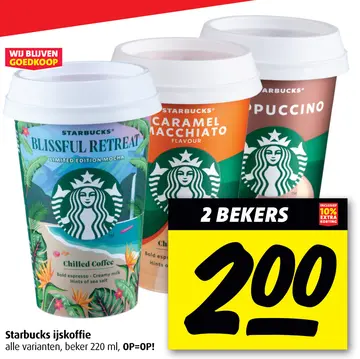 Aanbieding: Starbucks ijskoffie