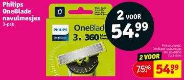 Aanbieding: OneBlade navulmesjes