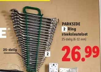 Aanbieding: Ring steeksleutelset