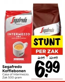 Aanbieding: Segafredo Koffiebonen