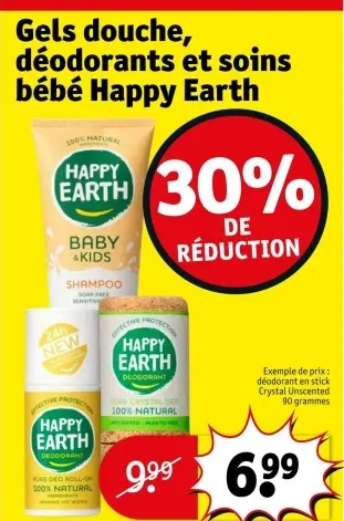 Offre: Gels douche, déodorants et soins bébé