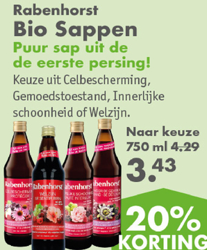 Aanbieding: Bio Sappen