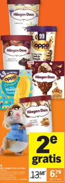 Aanbieding: Häagen-Dazs en Oppo