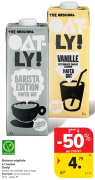 Offre: Boisson végétale à l'avoine
