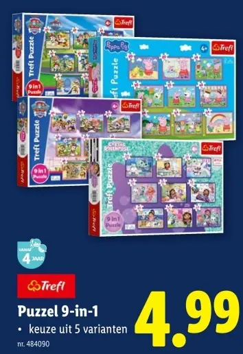 Aanbieding: Puzzel 9-in-1