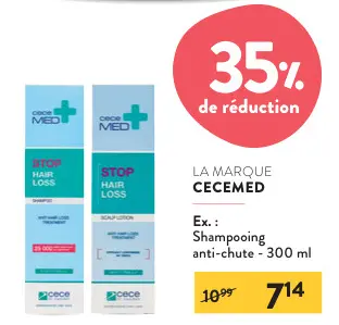 Offre: Shampooing anti-chute