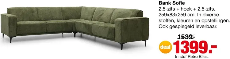 Aanbieding: Bank Sofie