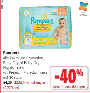 Promotie: Pampers