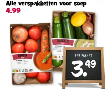 Aanbieding: Alle verspakketten voor soep