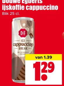 Aanbieding: ijskoffie cappuccino
