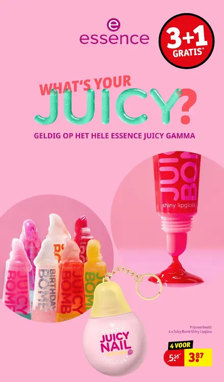 Promotie: Essence juicy bomb