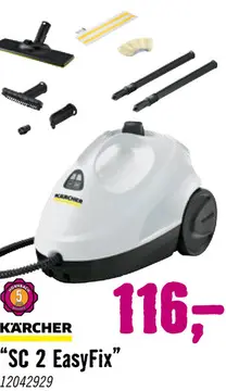 Aanbieding: KÄRCHER Stoomreiniger SC 2 EasyFix