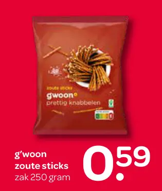 Aanbieding: Zoute sticks