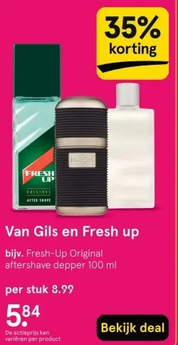 Aanbieding: Van Gils en Fresh up