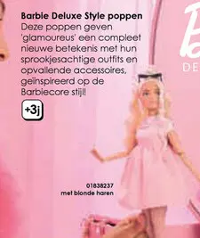 Aanbieding: Barbie Deluxe Style blonde pop