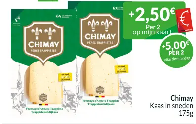 Promotie: Kaas in sneden