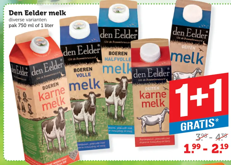Aanbieding: Den Eelder melk