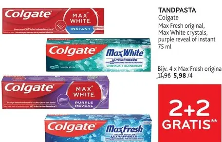 Promotie: Tandpasta