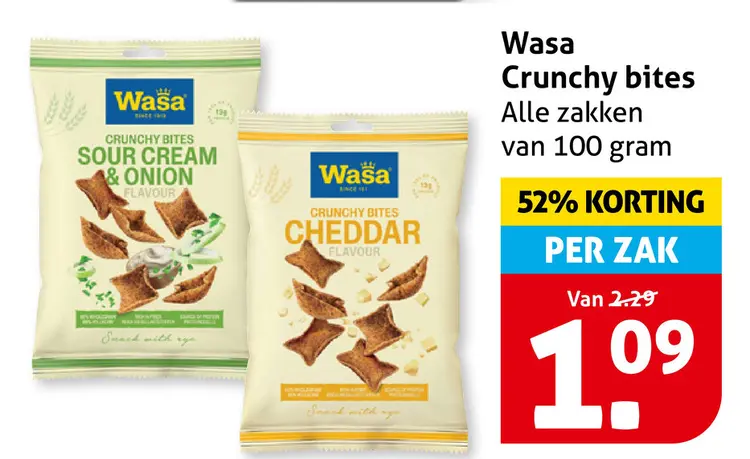 Aanbieding: Crunchy bites