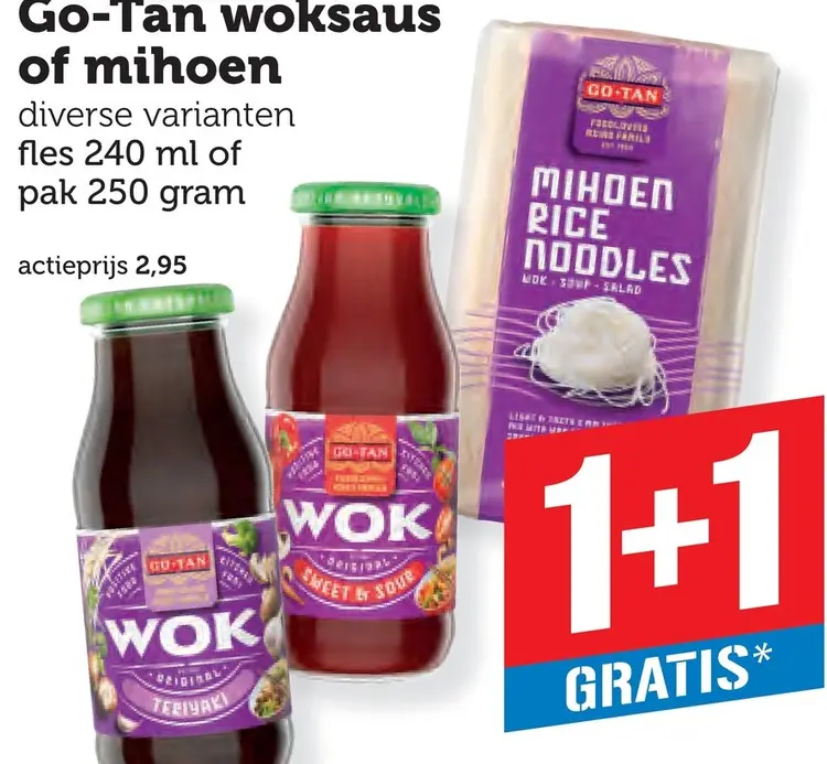 Aanbieding: Woksaus of mihoen