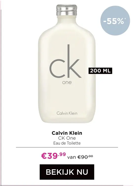 Aanbieding: Calvin Klein CK One