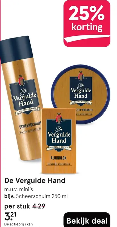 Aanbieding: De Vergulde Hand