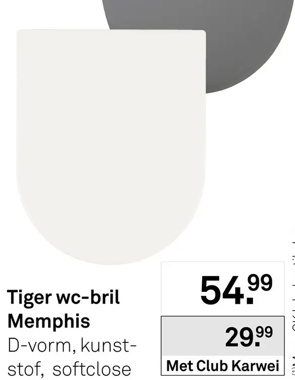 Aanbieding: Wc-bril Memphis