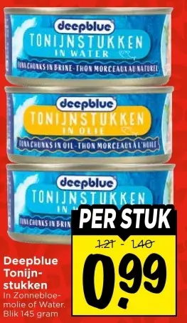 Aanbieding: Tonijnstukken