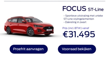 Aanbieding: FOCUS ST - Line