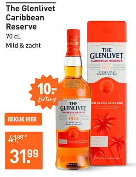 Aanbieding: The Glenlivet Caribbean Reserve