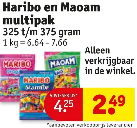 Promotie: Maoam multipak