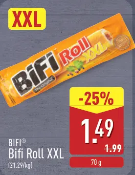 Offre: Bifi Roll XXL