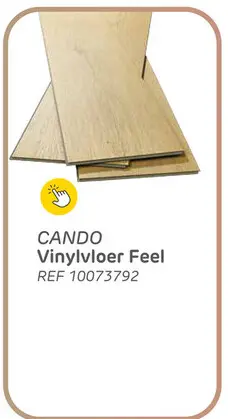 Aanbieding: Cando vinylvloer feel plank xb zweeds eiken 6mm 1,719m²