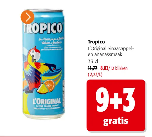 Promotie: L'Original Sinaasappel- en ananassmaak