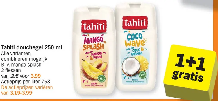 Promotie: Tahiti douchegel