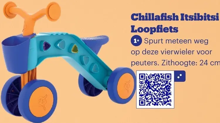 Aanbieding: Chillafish Itsibitsi Loopfiets