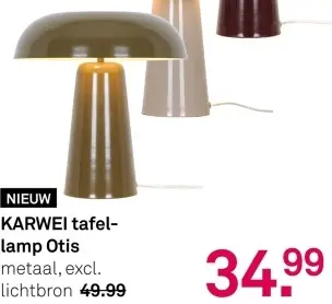 Aanbieding: tafel-lamp Otis