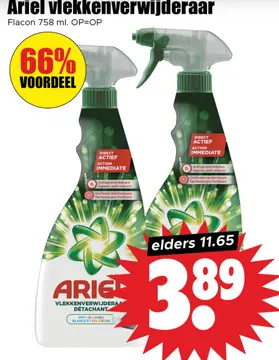 Aanbieding: Ariel vlekkenverwijderaar
