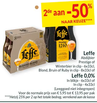 Promotie: Leffe Abdijbier