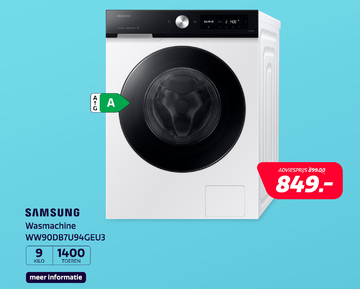 Aanbieding: Samsung Wasmachine WW90DB7U94GEU3