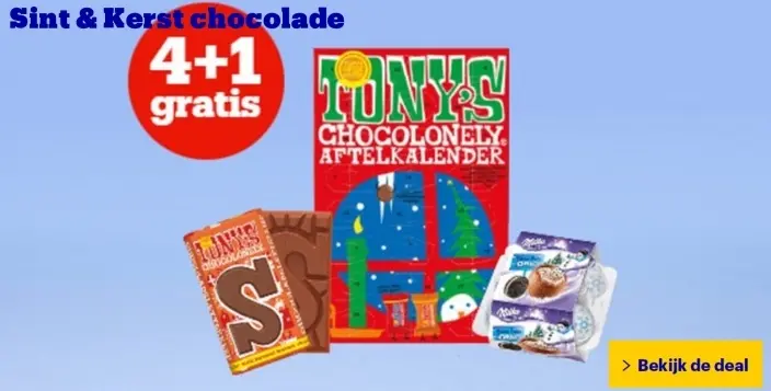 Aanbieding: Sint & Kerst chocolade