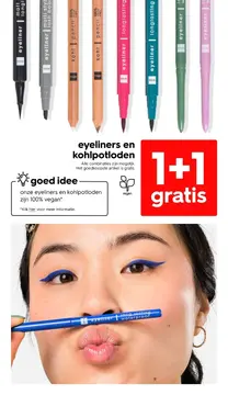 Aanbieding: eyeliners en kohlpotloden
