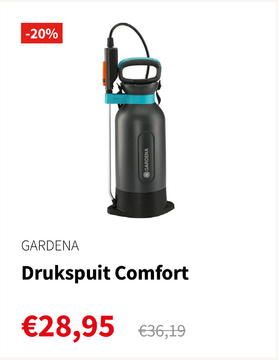 Aanbieding: Drukspuit - Comfort 5L - Antraciet Grijs