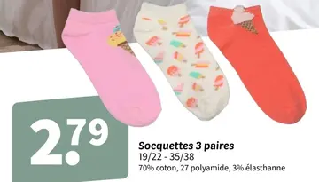 Offre: Socquettes
