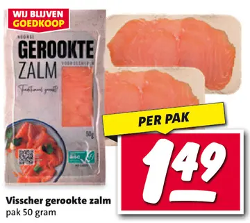 Aanbieding: Visscher gerookte zalm