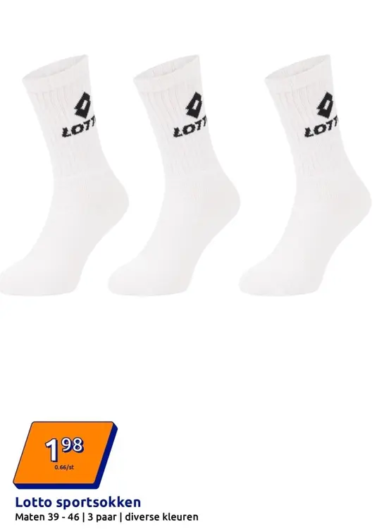 Aanbieding: Lotto sportsokken