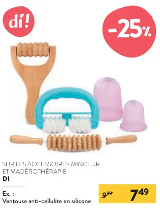 Offre: Accessoires Minceur et Madérothérapie