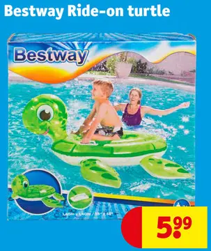 Aanbieding: Bestway Ride-on turtle