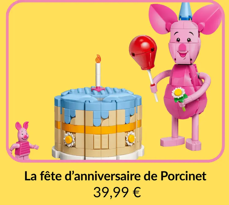 Offre: La fête d'anniversaire de Porcinet