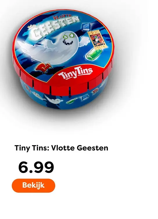 Aanbieding: Tiny Tins: Vlotte Geesten